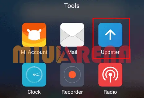 cara update miui 10 redmi 4a via updater