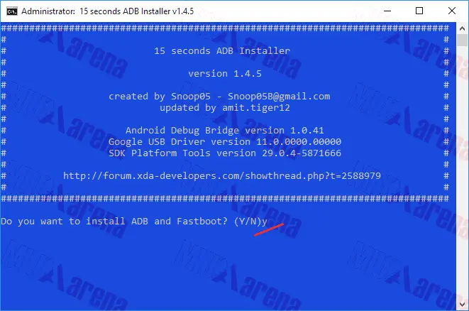 Cara Pasang / Install ADB Driver dan Fastboot di Windows dengan 15 second adb installer