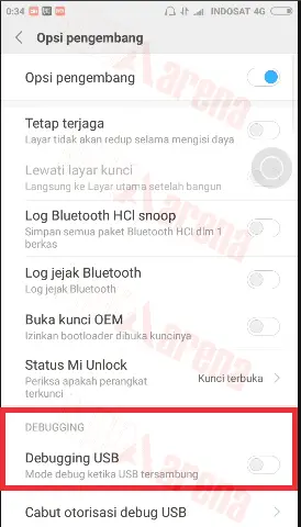 Cara Mengaktifkan USB Debugging dan OEM Unlocking Hp Xiaomi MIUI 7 / 8 / 9 / 10 / 11