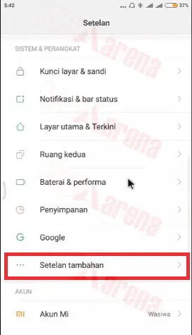 Cara Backup dan Restore Data Aplikasi di Hp Xiaomi Tanpa PC