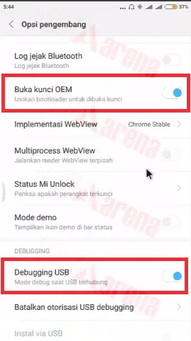 Cara Mengaktifkan USB Debugging dan OEM Unlocking Hp Xiaomi MIUI 7 / 8 / 9 / 10 / 11