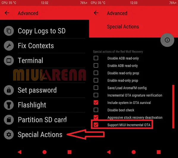 cara install twrp RedWolf redmi 4a rolex