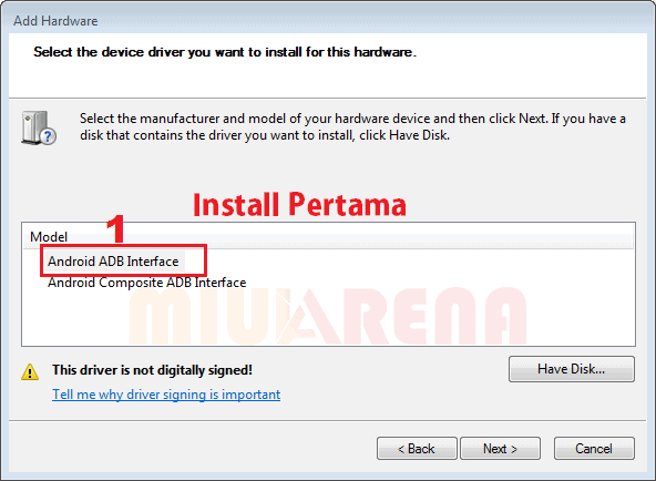 Cara Pasang / Install Android USB Driver Xiaomi di PC Semua Windows 7 / 8 / 10