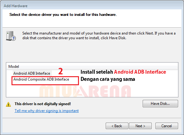 Cara Pasang / Install Android USB Driver Xiaomi di PC Semua Windows 7 / 8 / 10