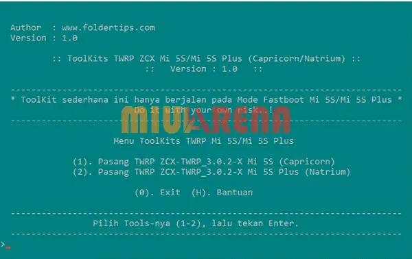 install zcx twrp dan root mi 5s dan mi 5s plus