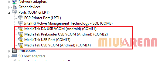 Cara Install MTK USB VCOM Driver Android Pada Laptop/PC Windows