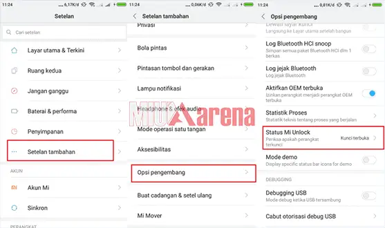 Cara Cek Status (UBL) Bootloader Xiaomi Dengan/Tanpa PC