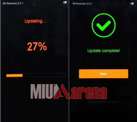 Cara Flash / Update ROM MIUI Xiaomi Via Mi Recovery atau Tanpa PC