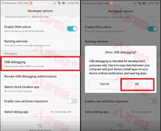 Cara Mengaktifkan USB Debugging dan Oem Unlocking Hp dan tablet Huawei 