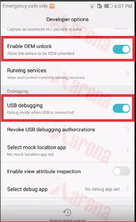 Cara Mengaktifkan USB Debugging dan Oem Unlocking Hp dan tablet Huawei 