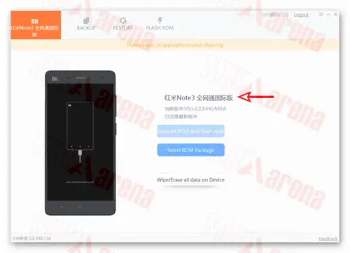 Cara sambungkan xiaomi ke Mi PC Suite atau Mi Assistant via Recovery 