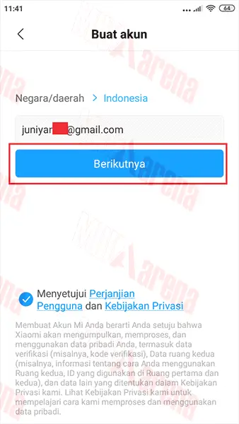 Cara Daftar / Membuat Akun Mi (Mi Account) di hp / laptop Xiaomi [Lengkap]