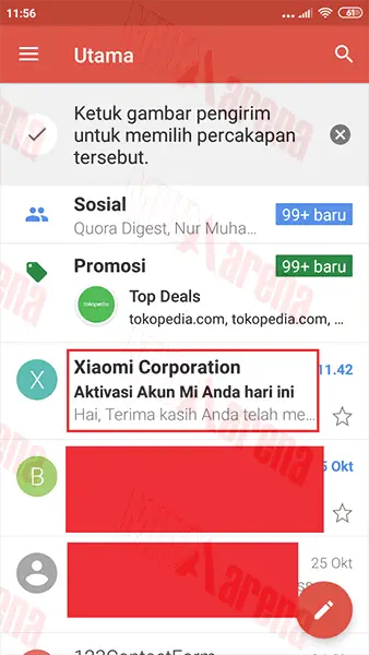 Cara Daftar / Membuat Akun Mi (Mi Account) di hp / laptop Xiaomi [Lengkap]