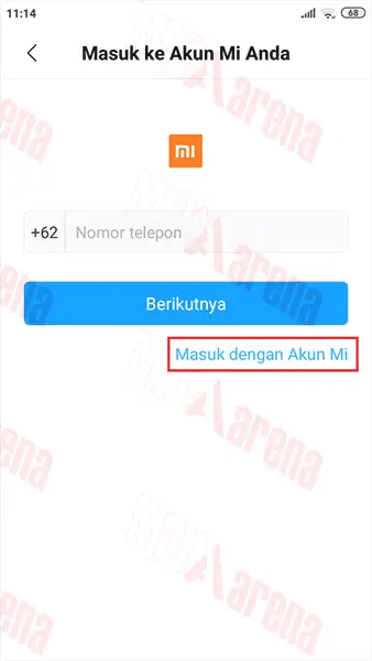 Cara Daftar / Membuat Akun Mi (Mi Account) di hp / laptop Xiaomi [Lengkap]