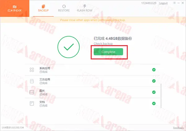 Cara Backup dan Restore Data Aplikasi di Hp Xiaomi dengan Mi PC Suite / Mi Phone Assistant