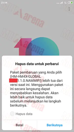 Cara Update Xiaomi ke MIUI 11 Via Updater atau Tanpa PC