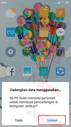 Cara Backup dan Restore Data Aplikasi di Hp Xiaomi dengan Mi PC Suite / Mi Phone Assistant