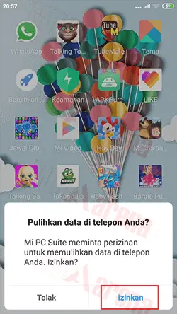 Cara Backup dan Restore Data Aplikasi di Hp Xiaomi dengan Mi PC Suite / Mi Phone Assistant