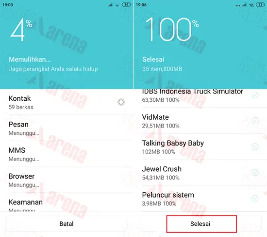 Cara Backup dan Restore Data Aplikasi di Hp Xiaomi Tanpa PC