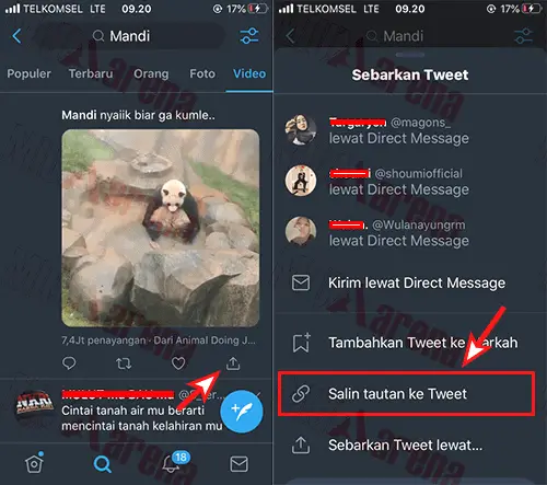 Cara Mudah Download Video Dari Twitter Iphone / IOS [Gambar Lengkap]