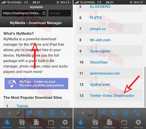 Cara Mudah Download Video Dari Twitter Iphone / IOS [Gambar Lengkap]