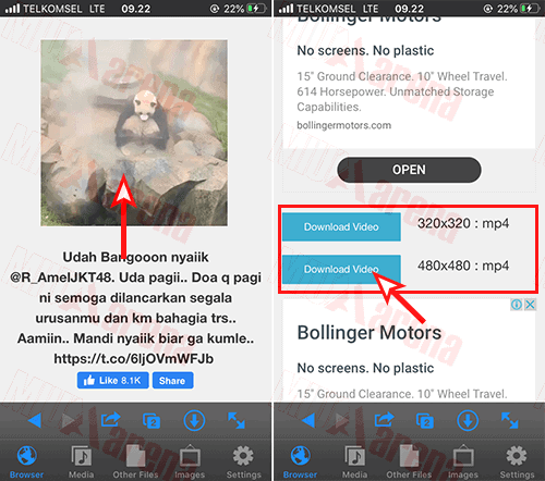 Cara Mudah Download Video Dari Twitter Iphone / IOS [Gambar Lengkap]