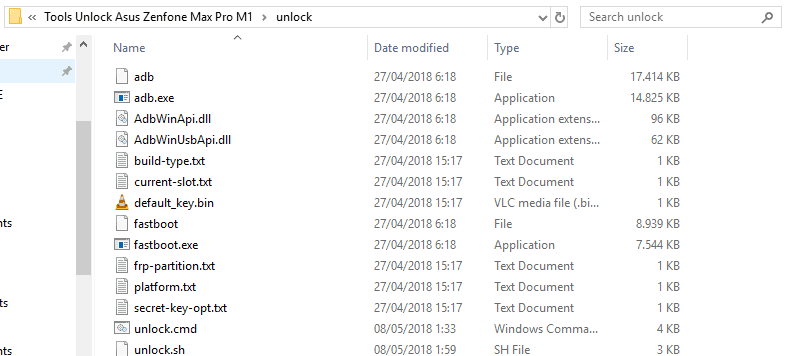 Unlock Bootloader Asus Zenfone Max Pro M1