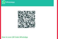 cara melihat kode qr whatsapp