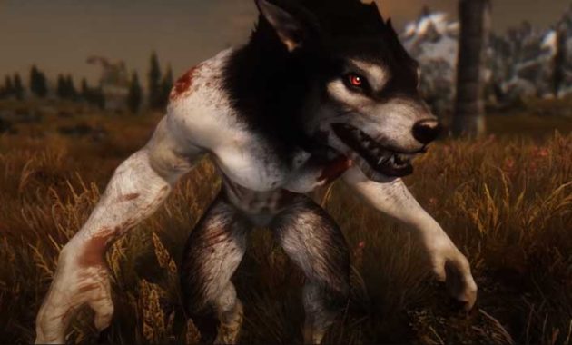 Bagaimana menjadi manusia serigala di Skyrim