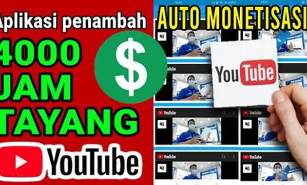 Gambar Aplikasi Penambah Jam Tayang Youtube